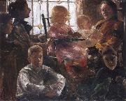 Lovis Corinth The Family of the Painter Fritz Rumpf china oil painting artist